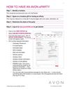 How To Hosts An Avon Eparty
