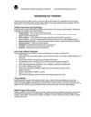 Gardening for children - Horticultural Therapy Association of Victoria