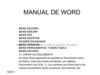 manual de word