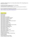 Garden Therapy Resource List and Links of Articles, Books, DVD's, Professional Associations
