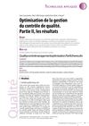 CONTROLE QUALITE 2