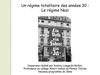 HISTOIRE 3M Un régime totalitaire des années 30 : Le régime nazi