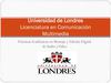 Información Práctica Académica Comunicación Multimedia 1: Montaje
