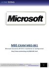 Free MB3-861 Questions