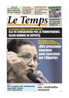 Le Temps d'Algérie Edition du Mercredi 06 Octobre 2011