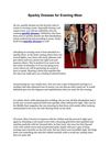 Sparkly Dresses for Evening Wear