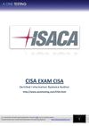 Free cisa Questions