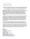 First Edition Design Publishing and Sony Ink Aggregator Agreement