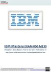 IBM IBM MASTERY 000-m239