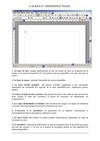 L'ECRAN OPENOFFICE