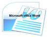 Microsoft office Word