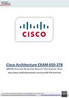 CISCO CISCO ARCHITECTURE 650-378