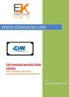 CIW JAVASCRIPT SPECIALIST 1D0-635