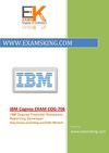 IBM COGNOS COG-706