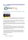 EXCLUSIVE- Hands On With the Samsung NX200 – Sample Photos and Video (Geek Beat tv)