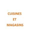 CUISINES ET MAGASINS