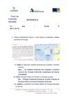 correção 1º teste