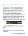 Biostream’s Scanning Devices for Physical Security in the Middle East