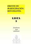Propuestas para Consejo Directivo del Frente de Participación Estudiantil