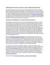 Optimizing the Customer Experience with a Robust Knowledge Base 
