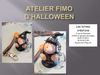 ateliers créations fimo halloween