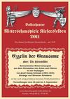 Ritterschauspiele Kiefersfelden 2011: Ezzelin der Grausame (von Josef Georg Schmalz) - Programmheft (Texte & Red.:...