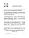 Informe Estadístico de la Asociación de Estudiantes Universitarios de Paya