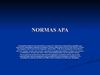 Normas APA