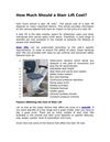 How Much Should a Stair Lift Cost?