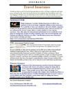 Travel Medical Insurance Newsletter