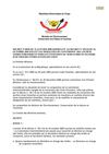 DECRET N°08/02 DU 21 JANVIER 2008 MODIFIANT LE DECRET N° 05/116 DU 24 OCTOBRE 2005 FIXANT LES MODALITES DE...