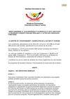 ARRETE MINISRERIEL N° 024/CAB/MIN/ECN-T/15/JEB/08 DU 07 AOUT 2008 FIXANT LA PROCEDURE D’ENQUETE PUBLIQUE PREALABLE...