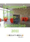 Nouveautés Livres Adultes Septembre 2011