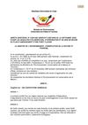 ARRETE MINISTERIEL N°038/CAB/ MIN/ECN-T/JEB/2008 DU 23 SEPTEMBRE 2008 FIXANT LES MODALITES D’ELABORATION,...