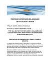 Propuestas para Consejo Directivo FPE Gradurados