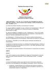 ARRETE MINISTERIEL N° CAB / MIN / AF.F-E.T/039/2001 DU 07 NOVEMBRE 2001 PORTANT CREATION ET ORGANISA - TION D’UN...