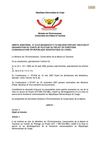 ARRETE MINISTERIEL N°023/CAB/MIN/ECN-T/15/JEB/2008 PORTANT CREATION ET ORGANISATION DU COMITE DE PILOTAGE DU PROJET...