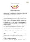 ARRETE MINISTERIEL N°004/CAB/MIN/ECN-EF/2007 DU 25 JANVIER 2007 PORTANT CREATION, COMPOSITION, ORGANISATION ET...