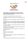 ARRETE MINISTERIEL N°034/CAB/MIN/ECN-EF/2006 DU 05 OCTOBRE 2006 PORTANT COMPOSITION, ORGANISATION ET FONCTIONNEMENT...