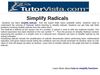 Simplify Radicals