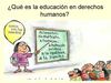 Qué es la educación en derechos humanos