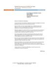 Lettre au President de la Republique