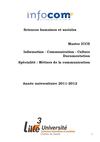 Guide des études Master 2011/2012