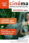 Cinéma de la Scène Nationale d'Albi Programme novembre 2011