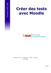 Découverte des tests Moodle
