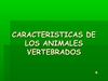 CARACTERISTICAS DE LOS ANIMALES
