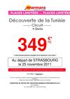 PROMO MARMARA AU DEPART DE STRASBOURG