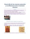 Desarrollo de las ciencias naturales y su influencia en las creaciones tecnicas