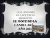 EL CICLO DOS EN EL GOCE DE LA CANDELARIA 