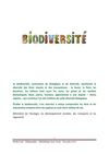 Bibliographie sur la biodiversité 
